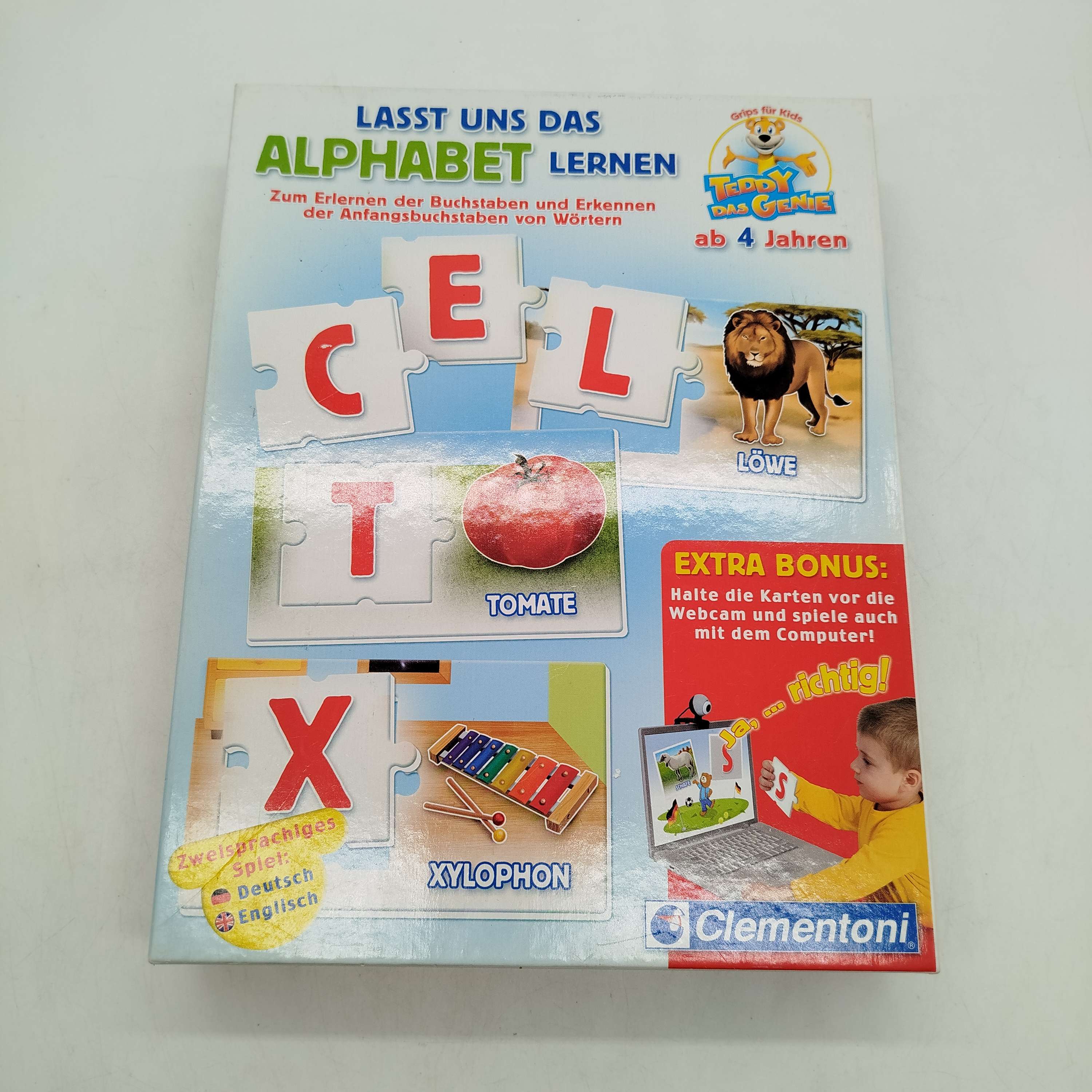 Clementoni Alphabet Lernspiel 69839, gebraucht, ab 3 4 5 Jahre | ✅ geprüft